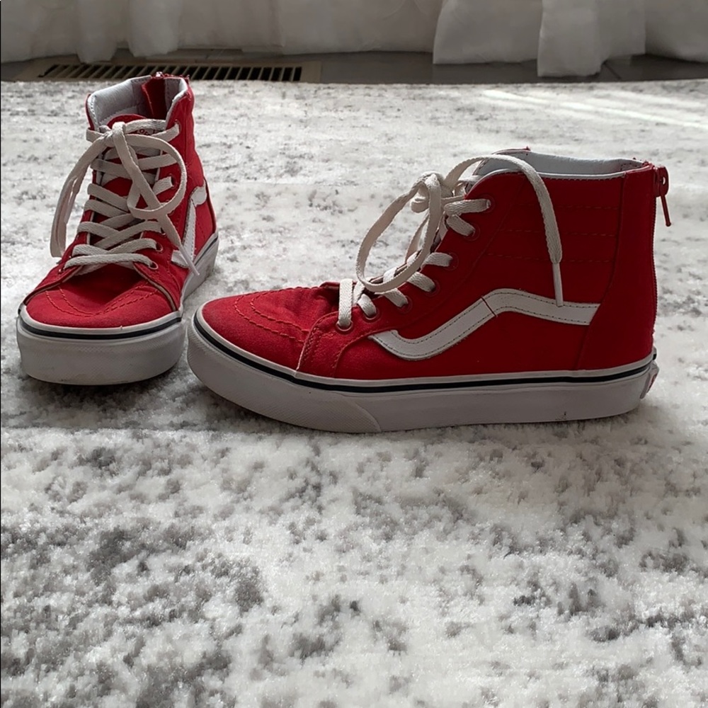 Vans high top sneakers